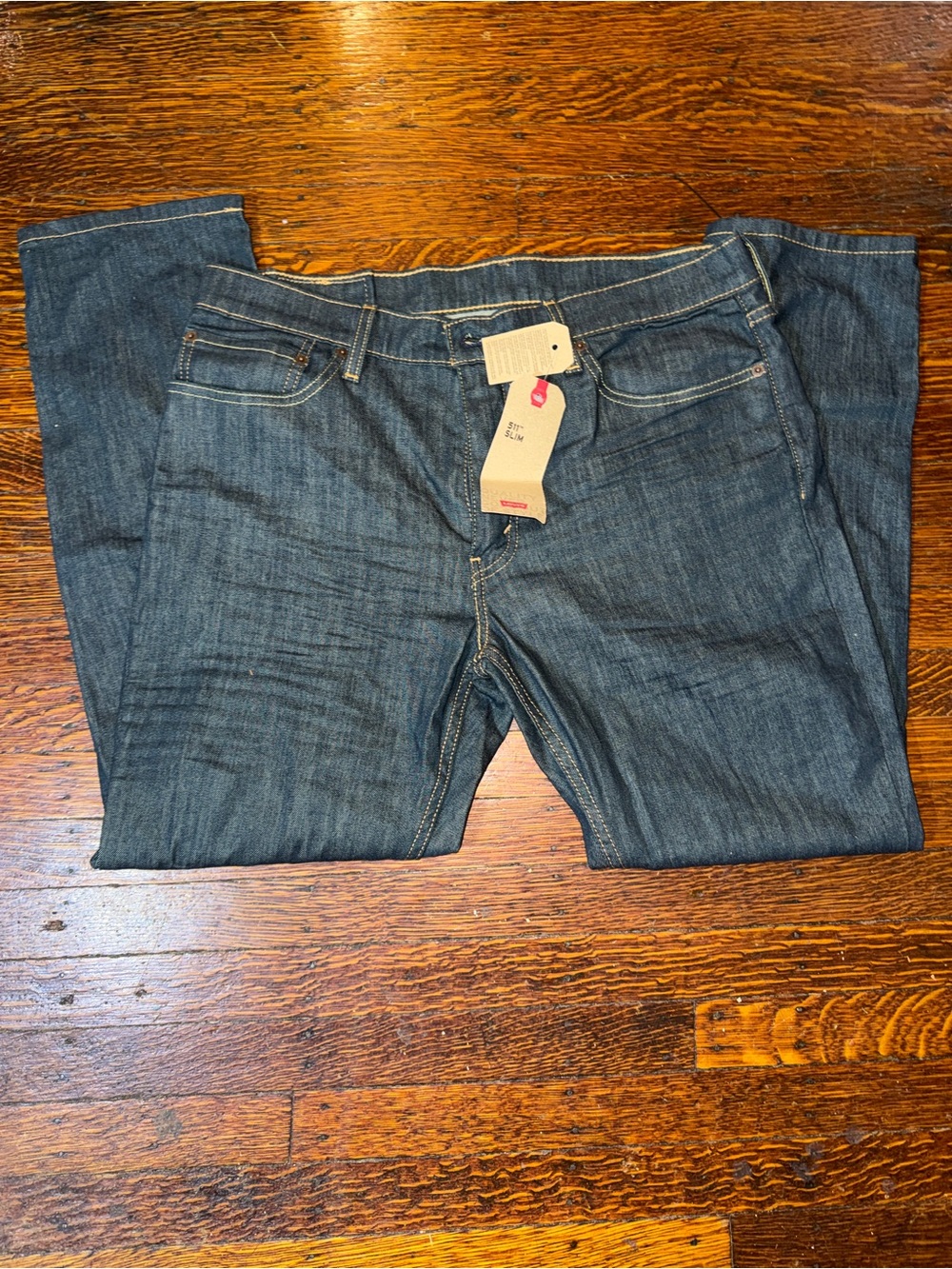Levi's Women's Indigo Straight Leg Jeans